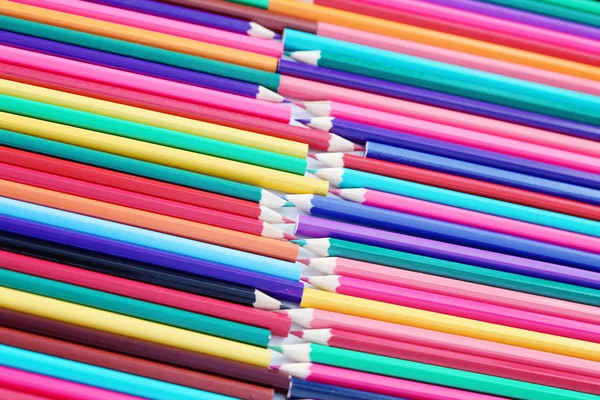 Lots Colorful Crayons School Time — Stock Photo, Image