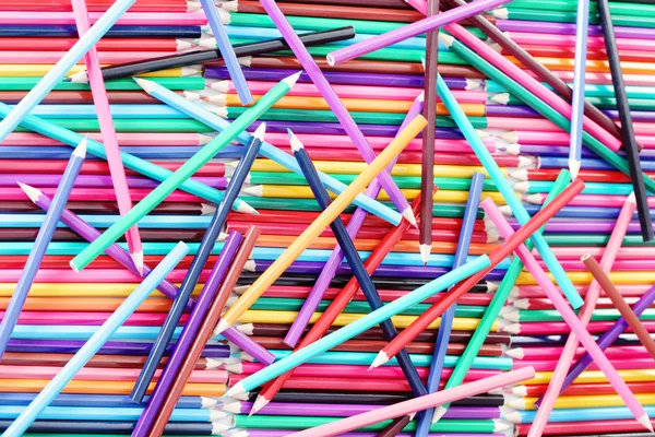 Çok Zaman Renkli Boya Kalemi Okul — Stok fotoğraf