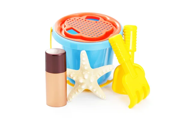 Plážové hračky — Stock fotografie
