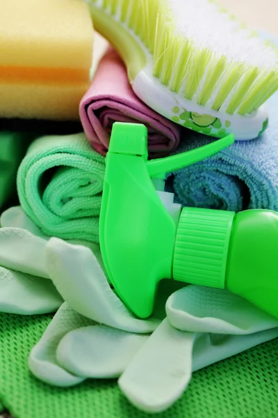 Cleaning supplies — Stock Photo, Image