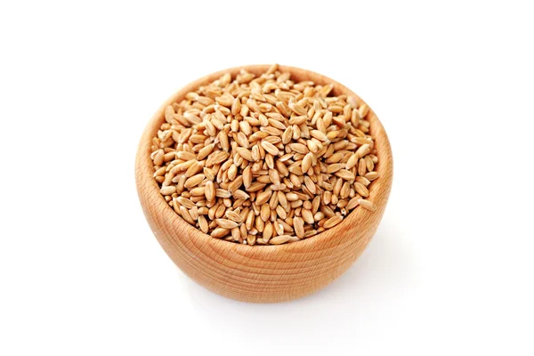 Bowl of wheat — Stock Photo, Image