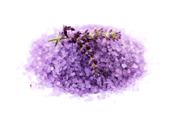 stock image Lavender bath salt