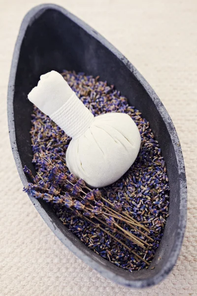 stock image Lavender massage stamps