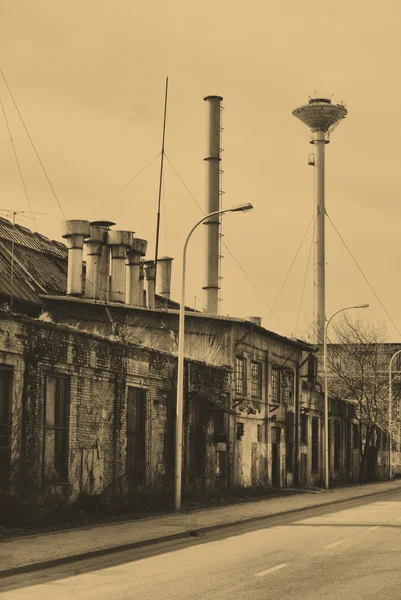 오래 된 공장 — 스톡 사진