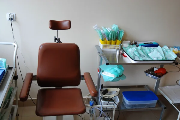 Hastanede sandalye — Stok fotoğraf