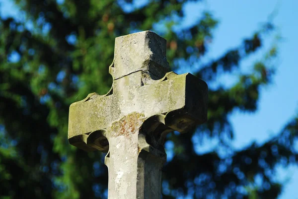 Хрест кладовище — стокове фото