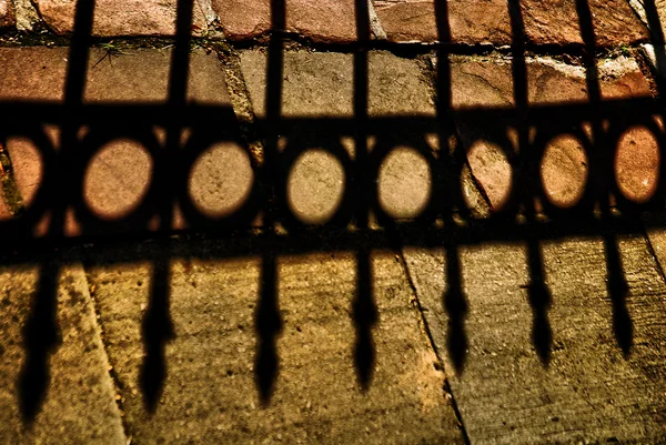 Shadow of the Iron Gate — Stock Photo, Image