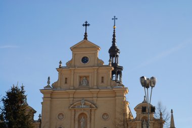 Cathedral in Kielce. Poland clipart