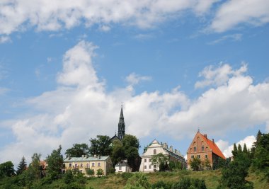 sandomierz eski şehirde