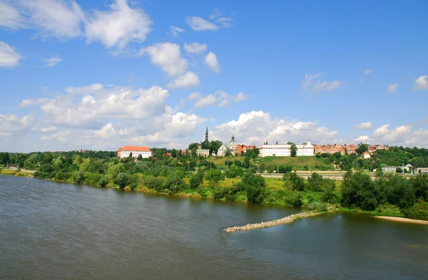 Sandomierz eski şehirde — Stok fotoğraf