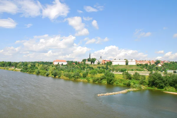 Gamla staden i sandomierz — Stockfoto