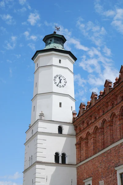 Παλιό Δημαρχείο, στο sandomierz, Πολωνία. — 图库照片