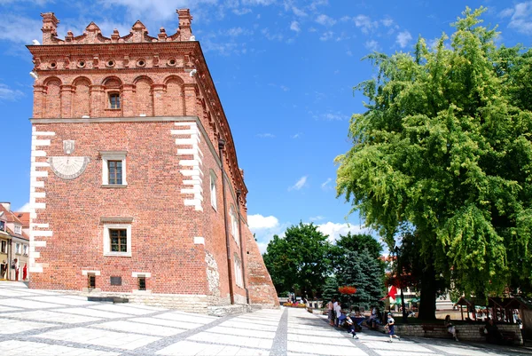 Old town hall in Sandomierz, Poland. — Stock Photo, Image