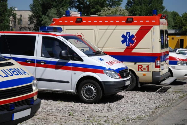 Ambulans fordon — Stockfoto