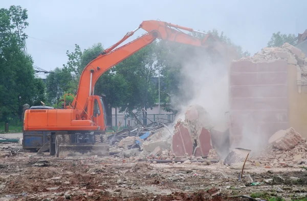 Tung bulldozer — Stockfoto