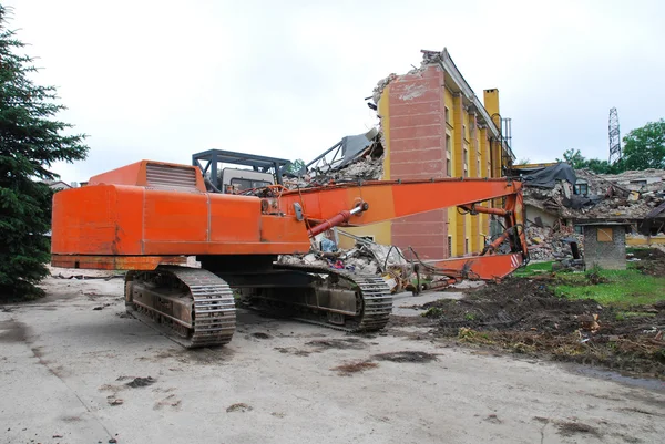 Zware bulldozer — Stockfoto