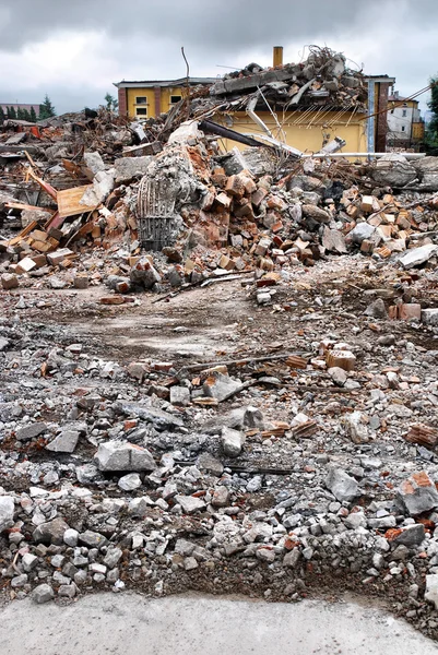 破壊された建物 — ストック写真