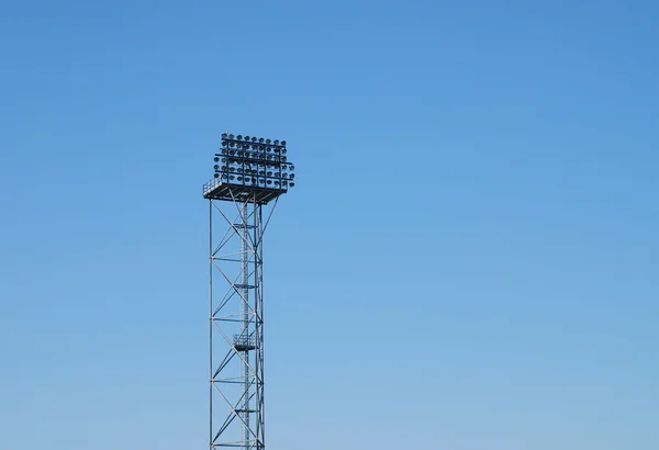 Stadio torre luminosa — Foto Stock