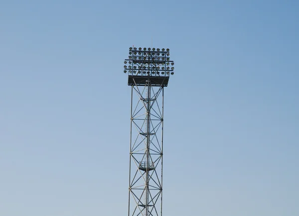 Световая башня стадиона — стоковое фото