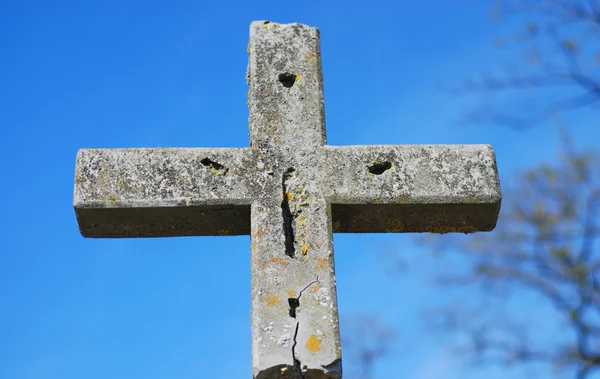 Starý kříž — Stock fotografie