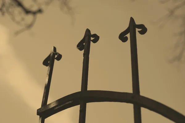 墓地の門 — ストック写真