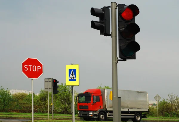 Yol işaretleri — Stok fotoğraf