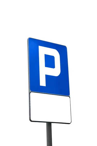 Parkering skylt — Stockfoto