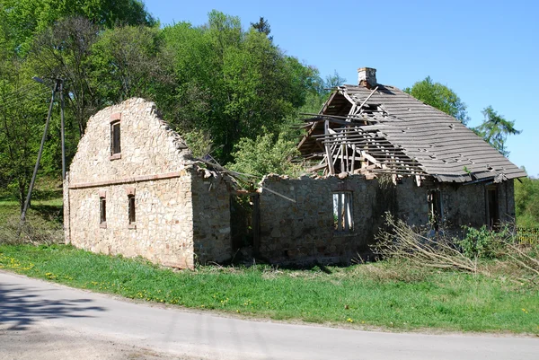 Maison détruite — Photo
