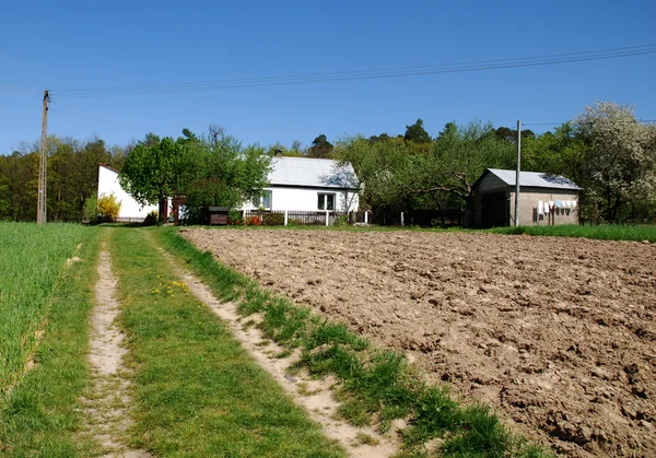 Rustik çiftlik evi — Stok fotoğraf