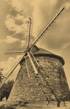 Old windmill clipart