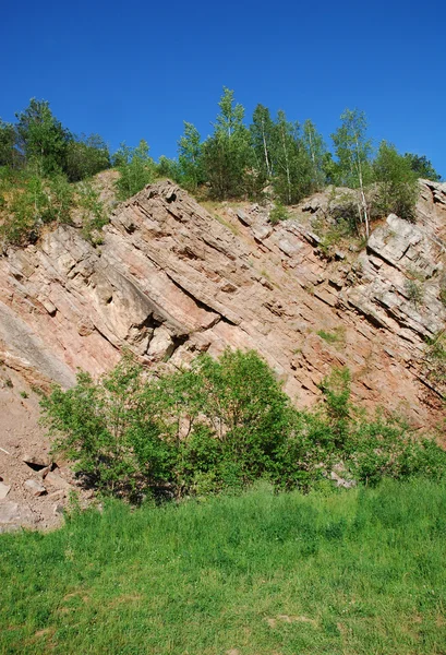 stock image Quarry opencast