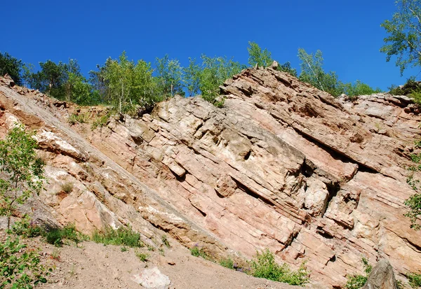 stock image Quarry opencast