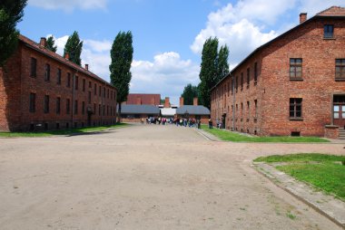 Auschwitz Birkenau concentration camp clipart