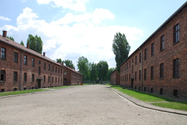 Campo de concentración de Auschwitz Birkenau — Foto de Stock