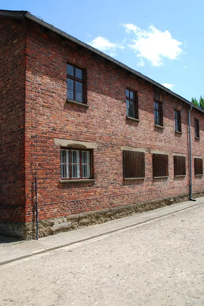 Auschwitz Birkenau concentration camp — Stock Photo, Image