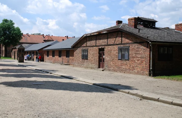 Campo de concentração de Auschwitz Birkenau — Fotografia de Stock