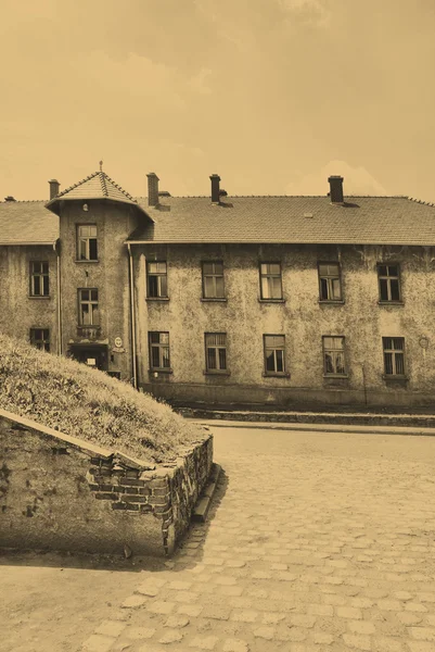Auschwitz birkenau στρατόπεδο — Φωτογραφία Αρχείου