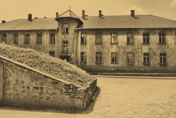 Auschwitz birkenau 캠프 — 스톡 사진