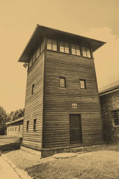 Auschwitz birkenau στρατόπεδο — Φωτογραφία Αρχείου