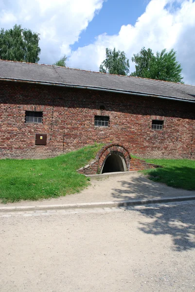 Obóz koncentracyjny Auschwitz birkenau — Zdjęcie stockowe