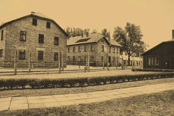 Auschwitz-birkenau kampı — Stok fotoğraf