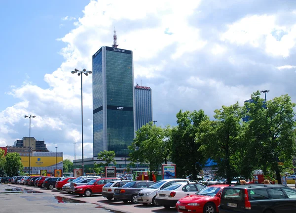 Leven in de stad. Warsaw, Polen — Stockfoto