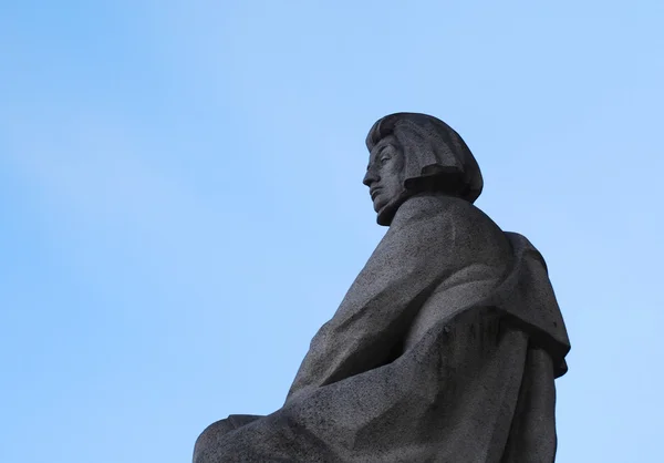 Statue des polnischen romantischen Dichters - adam mickiewicz — Stockfoto