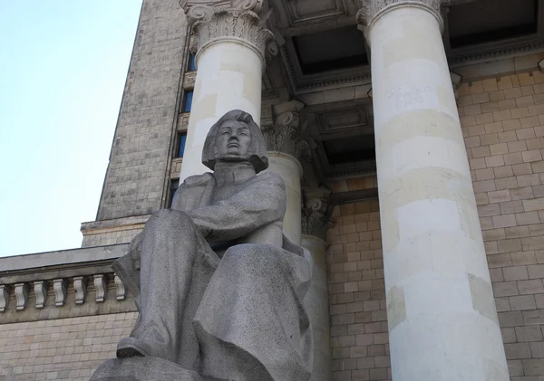 Estatua del poeta romántico polaco - Adam Mickiewicz — Foto de Stock