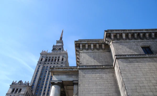 Palác kultury a vědy ve Varšavě — Stock fotografie