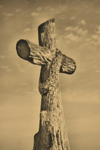 Stary krzyż — Zdjęcie stockowe