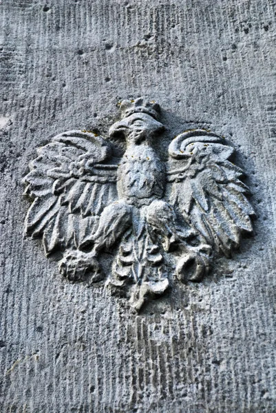 Polnischer Adler — Stockfoto