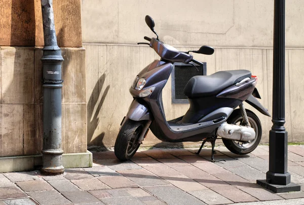 Scooter met een motor — Stockfoto