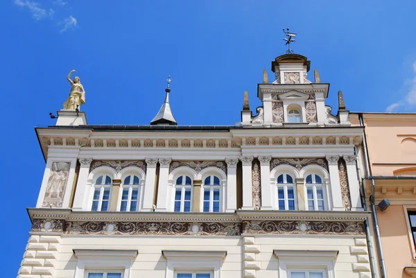 Vieille maison sur la place principale de Cracovie — Photo