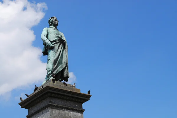 Статуя польского поэта Адама Мицкевича — стоковое фото